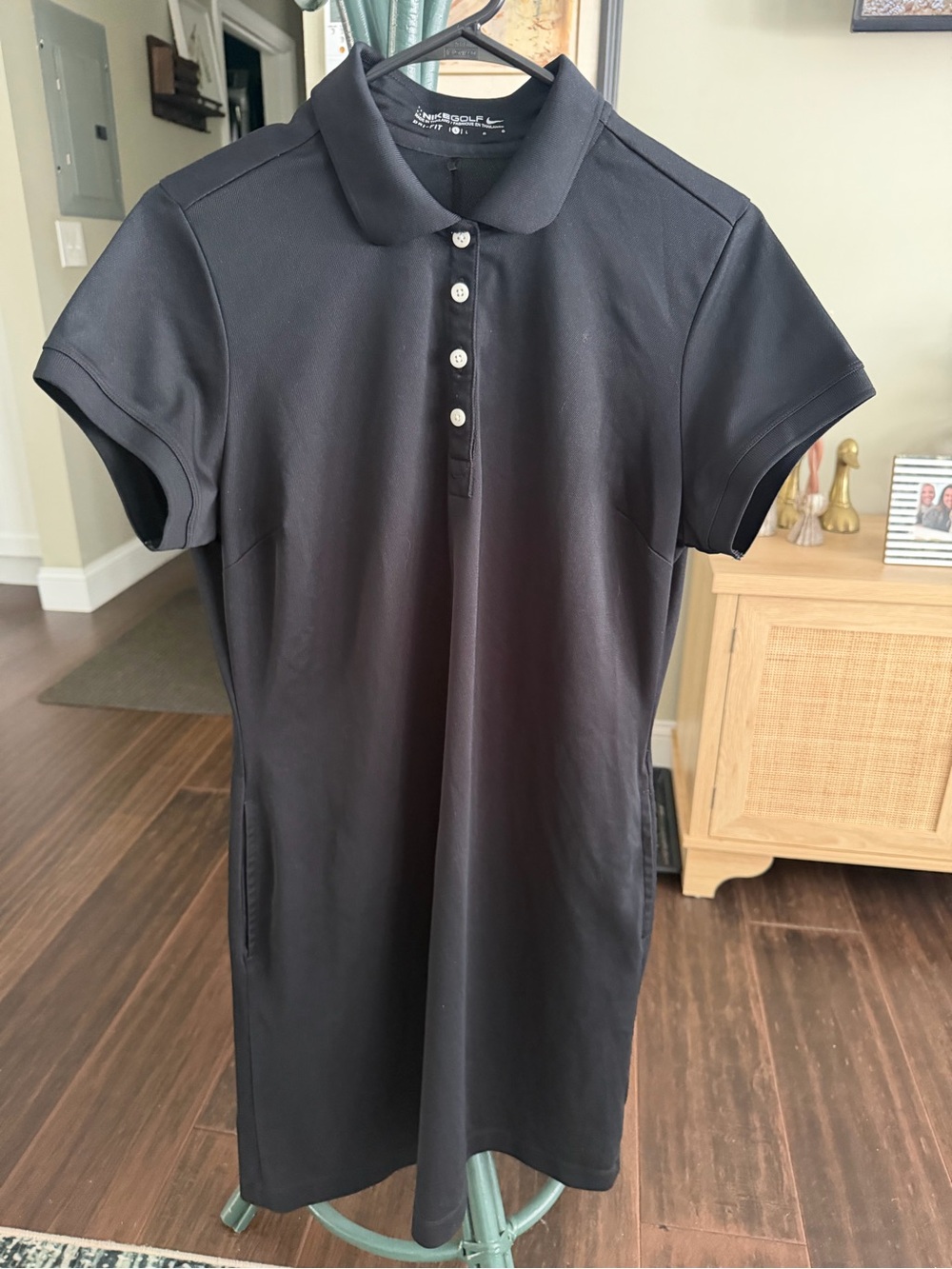 Nike Golf Black Polo Dress size Large